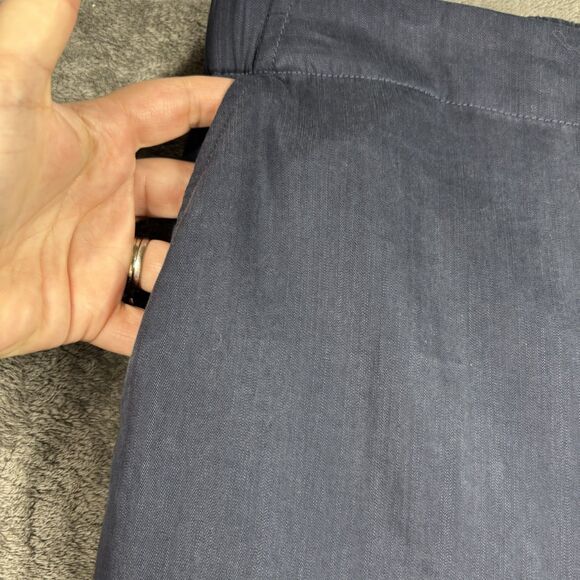 Pure Jill Women Pants Tencel Lyocell Pull On Elastic Waist Pockets XL Tall B159 - Picture 2 of 11